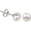 Jwl Luxury Pearls Auskarai iš tikrų baltų perlų