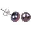 Jwl Luxury Pearls Auskarai iš tikro metalo mėlynumo perlų