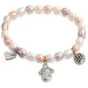 Jwl Luxury Pearls Daili apyrankė iš tikrų perlų su ornamentais JL0295