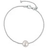 Jwl Luxury Pearls Subtili apyrankė su tikru perlu JL0712