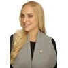 Jwl Luxury Pearls Auksuota sagė 2in1 su tikru baltu perlu ir perlamutru JL0661