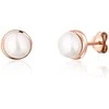 Jwl Luxury Pearls Auksuoti auskarai su upės perlu JL0736