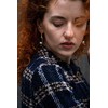 Jwl Luxury Pearls Ilgi paauksuoti auskarai su tikrais baroko perlais JL0682