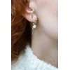 Jwl Luxury Pearls Ilgi sidabriniai perlų auskarai JL0620