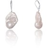 Jwl Luxury Pearls Prabangūs auskarai su tikru baroko perlu JL0688