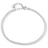 Jwl Luxury Pearls Prabangi sidabrinė teniso apyrankė su cirkoniais JL0849