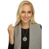 Jwl Luxury Pearls Prabangi moteriška sagė su perlu 2in1 JL0665