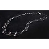 Jwl Luxury Pearls Vėrinys iš levituojančių tamsių tikrų perlų JL0325