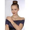 Jwl Luxury Pearls Tikrų pilkų perlų vėrinys JL0557