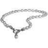 Jwl Luxury Pearls Tikrų pilkų perlų vėrinys JL0557
