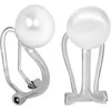 Jwl Luxury Pearls Sidabrinių auskarų segtukai su dešiniuoju perlu JL0398
