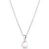 Jwl Luxury Pearls Sidabriniai karoliai su tikru perlu JL0834 (grandinė, pakabukas)