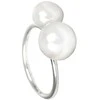 Jwl Luxury Pearls Sidabrinis žiedas su dvigubu karoliuku JL0058