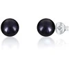 Jwl Luxury Pearls Smeigtukai iš tikrų juodų perlų JL0707