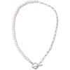 Jwl Luxury Pearls Madingas plieno karoliai su tikrais upės perlais JL0788