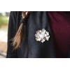 Jwl Luxury Pearls Unikali 2in1 gėlių sagė su tikru perlu JL0573