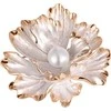 Jwl Luxury Pearls Unikali 2in1 gėlių sagė su tikru perlu JL0573