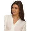 Jwl Luxury Pearls Kintamo sidabro karoliai su tikrais baroko perlais JL0708