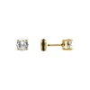 Kalace Minimalist auksinis-plated stones with clear crystal 110693J