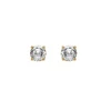 Kalace Minimalist auksinis-plated stones with clear crystal 110693J