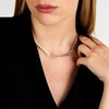 Karl Lagerfeld Elegantiškas vėrinys su sintetiniais perlais Pearl KLAYR03