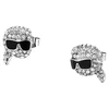 Karl Lagerfeld Iconic Karl Charms crystal earrings KLAYD20
