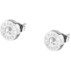 Karl Lagerfeld Steel stud earrings Illume KLBJX17