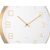 Karlsson Dizaineris sieninis laikrodis KA5973WH