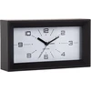 Karlsson Designer table clock with alarm 6066BK