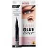 KISS Blakstienų klijai su akių pieštuku Lash Glue Liner Juodas 0,7 ml