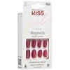 Kiss My Face KISS Geliniai nagai Gel Fantasy Magnetic (Nuostabus komplektas) 28 vnt.