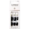 KISS Lipnūs nagai imPRESS Nails Midnight Drive 30 vnt.