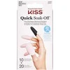 KISS QUICK SOAK - OFF rinkinys gelio nagų lakui nuimti