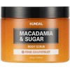 KUNDAL Macadamia & Sugar Rožinė Grapefruit Body Scrub - Tělový peeling 550.0g