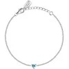 La Petite Story Delicate sidabrinis bracelet with mėlynas zircon Sidabrinis LPS05AWV09