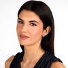La Petite Story Išilginiai plieniniai auskarai Širdelės LPS01AYQ129