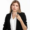„La Petite Story“ nesenstantis plieno karoliai su šeimos žavesiu LPS10ASF07