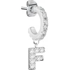 La Petite Story Vienviečiai auskarai "F" LPS02ARQ55