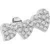 La Petite Story Vienviečiai auskarai Heart LPS02ARQ29