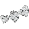 La Petite Story Vienviečiai auskarai Heart LPS02ARQ29