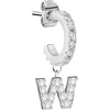 La Petite Story Vienviečiai auskarai "W" LPS02ARQ83