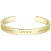 Lacoste Nuotykių ieškotojo paauksuota plieninė atvira vientisa apyrankė 2040527