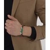 Lacoste Ruda pinta odinė apyrankė Matt 2040314