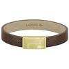 Lacoste Ruda odinė apyrankė „Monogram Leather 2040187“