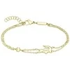Lacoste Double auksinis-plated Crocodile bracelet 2040581