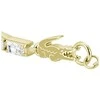 Lacoste Duchess auksinis-plated tennis bracelet with clear crystals 2040499