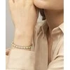 Lacoste Duchess auksinis-plated tennis bracelet with clear crystals 2040499