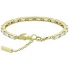 Lacoste Duchess auksinis-plated tennis bracelet with clear crystals 2040499