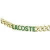 Lacoste Auksuota vyriška plieninė apyrankė Script 2040477