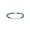 Lacoste Matchpoint žalias agate beaded bracelet 2040591